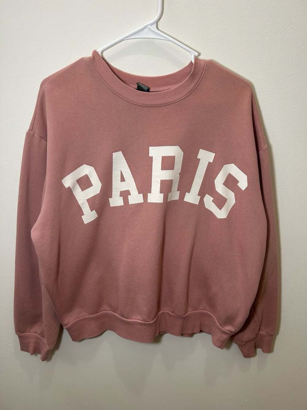 Wild Fable Paris Graphic Crewneck Sweatshirt Size M